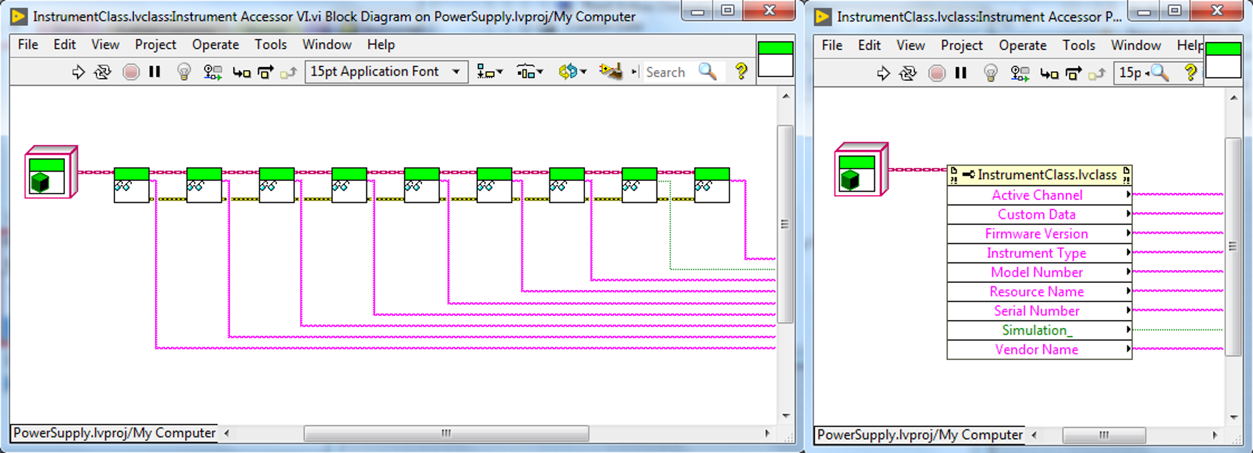 labview property node